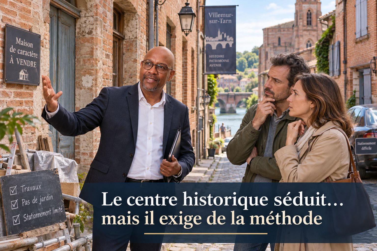 Vendre une maison ancienne dans le centre historique de Villemur-sur-Tarn