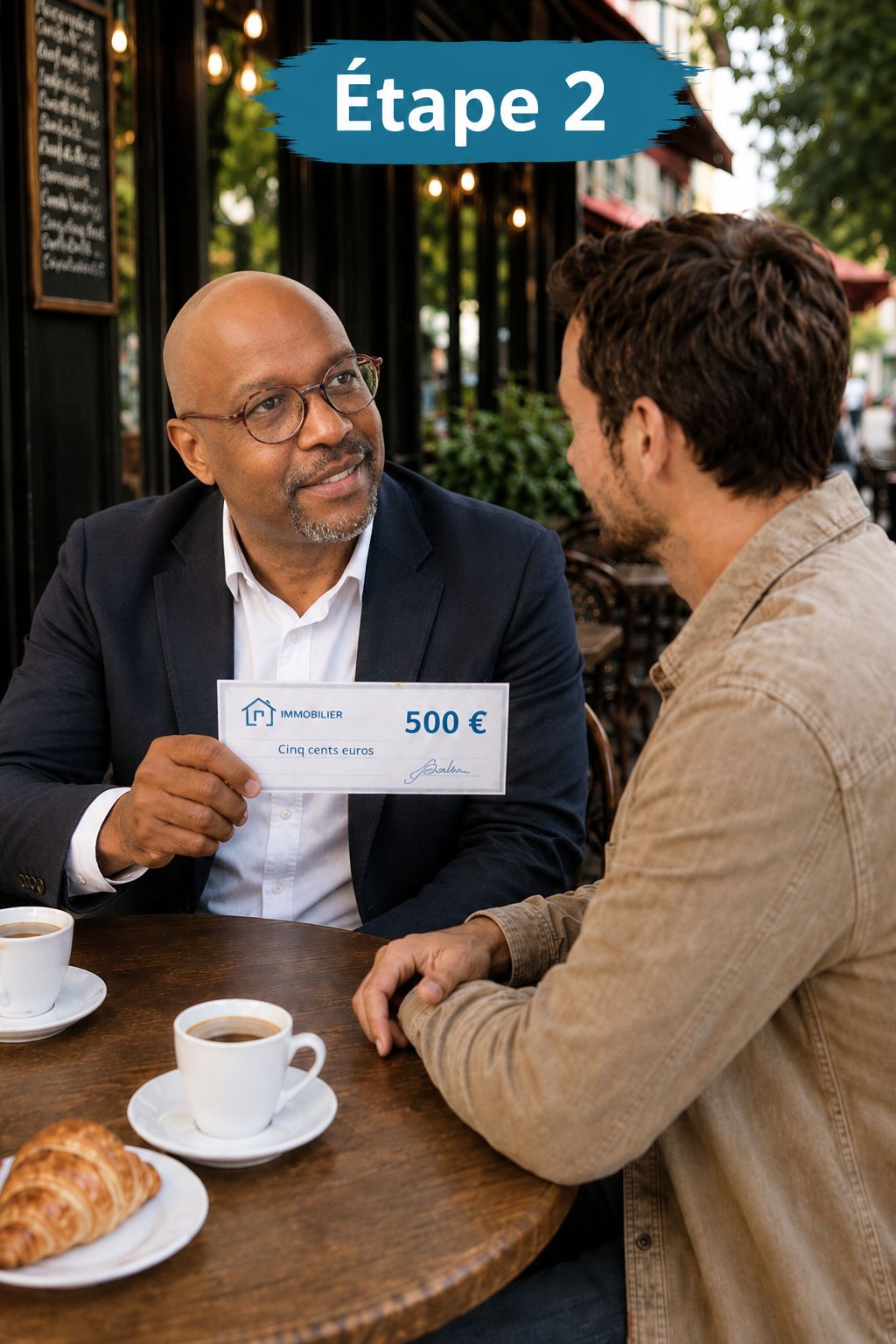 Étape 2 : Charles Jérémie accompagne le projet jusqu'à la vente